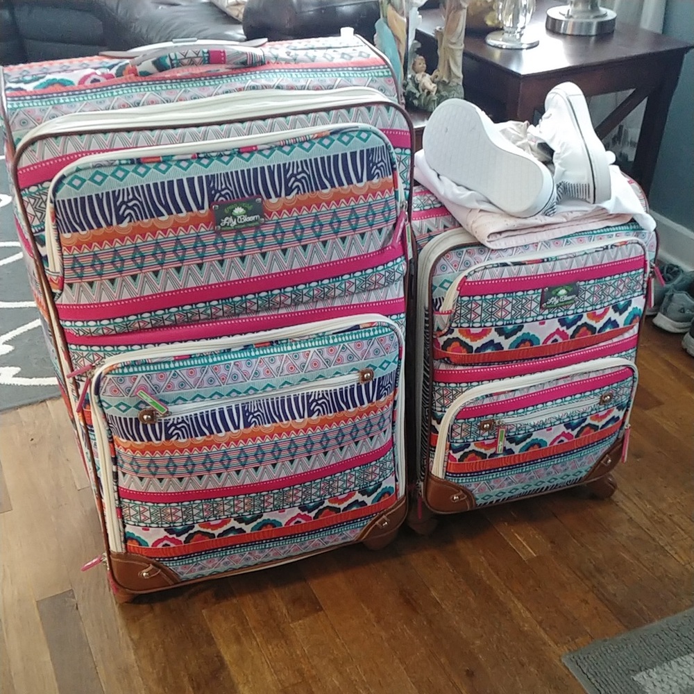 Lily Bloom Suitcases (2)